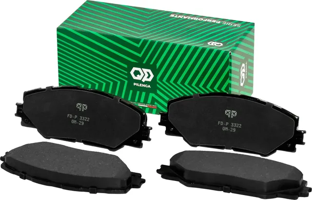 PILENGA Колодки тормозные дисковые передние  TOYOTA RAV 4 III. Артикул fd-p3322
