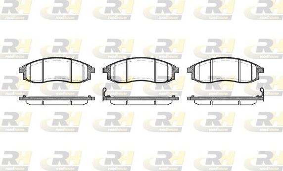 Тормозные колодки RoadHouse. Артикул 2598.12