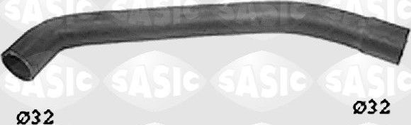 Патрубок радиатора (системы охлаждения) Sasic. Артикул SWH6784