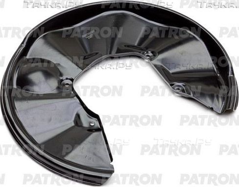 Кожух (щиток) тормозного диска Patron задний левый для Audi A4 II (B6) 2000-2004. Артикул PBS237