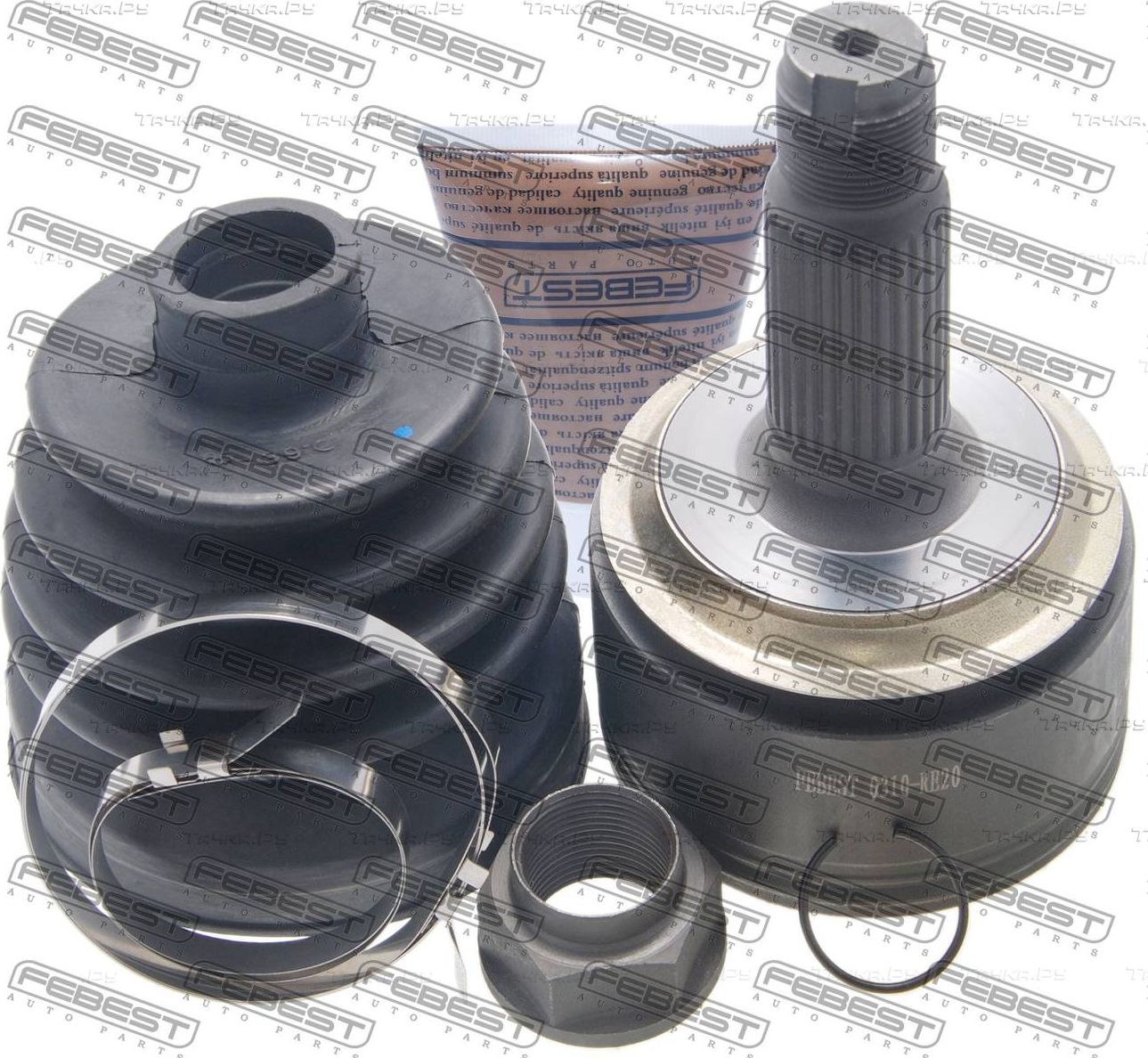 Шрус наружный (граната) Febest передний для Acura RDX II 2012-2012. Артикул 0310-RE20