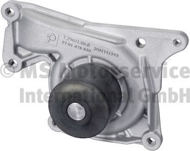 Помпа (водяной насос) Pierburg для Renault Duster II 2021-2026. Артикул 7.29611.06.0