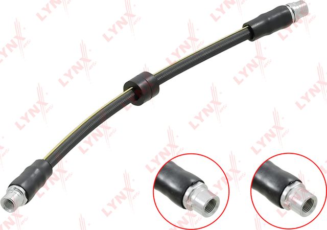 Тормозной шланг LYNXauto передний для Audi A6 III (C6) 2004-2011. Артикул BL-3105