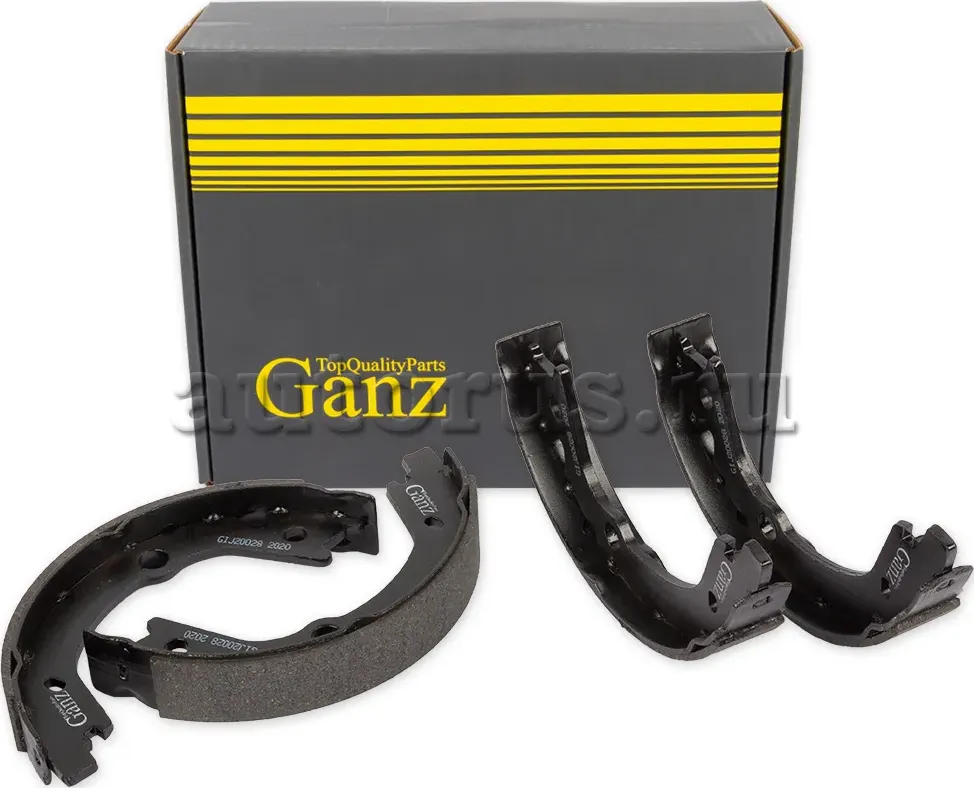 Колодки барабанные (Ganz). Артикул GIJ20028