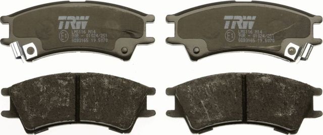 Тормозные колодки TRW COTEC. Артикул GDB3165