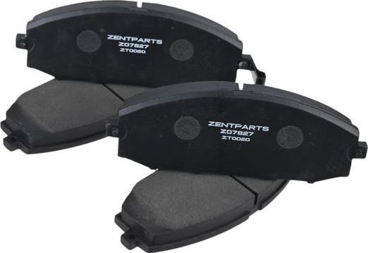 Тормозные колодки Zentparts. Артикул Z07827