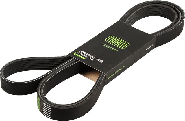 Приводной ремень поликлиновой Trialli (EPDM (Этилен-пропиленовый каучук)). Артикул 7PK2443