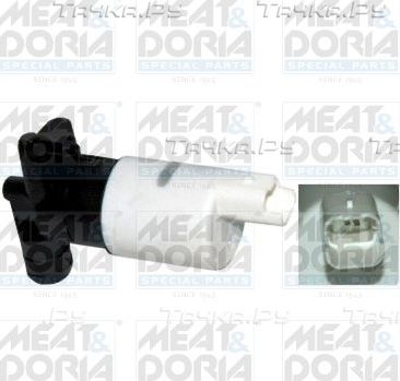 Насос омывателя лобового стекла Meat & Doria для Dacia Logan II 2007-2026. Артикул 20127