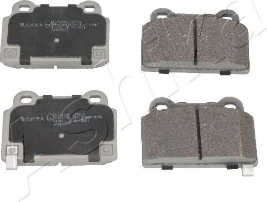 Тормозные колодки ASHIKA задние для Mitsubishi Lancer X 2008-2015. Артикул 51-05-512