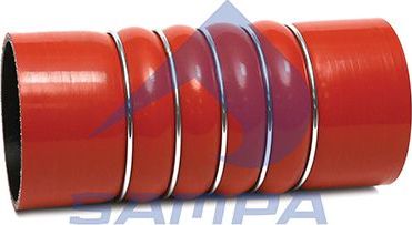 Патрубок интеркулера Sampa для Mercedes-Benz Conecto 2001-2026. Артикул 100.390