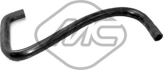 Патрубок радиатора (системы охлаждения) Metalcaucho. Артикул 08487