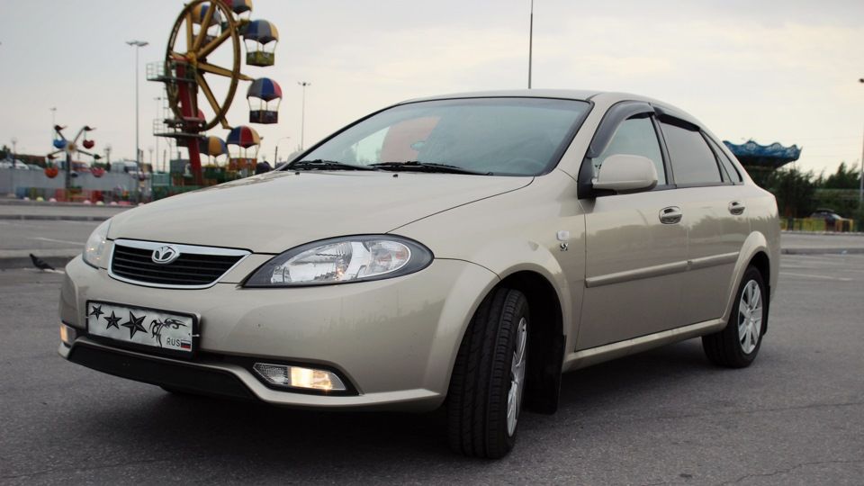 Дефлекторы SIM для окон Daewoo Gentra II 2013-2015. Артикул SDAGEN1332
