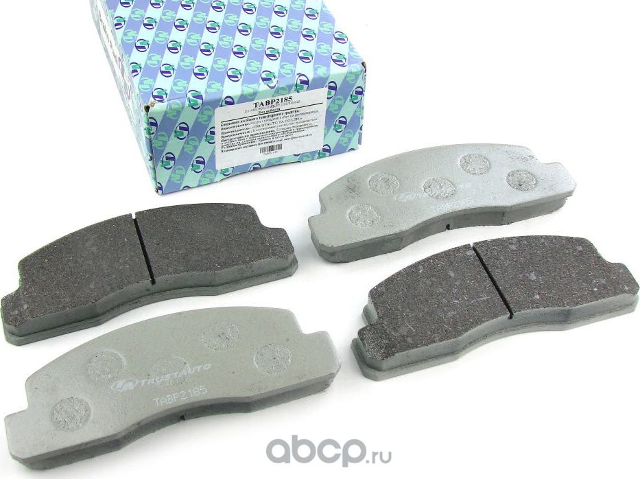 Дисковые тормозные колодки () 2185 (Trustauto). Артикул TABP2185