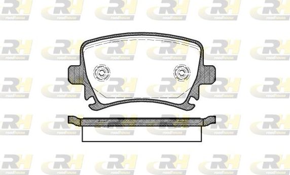 Тормозные колодки RoadHouse. Артикул 21031.00