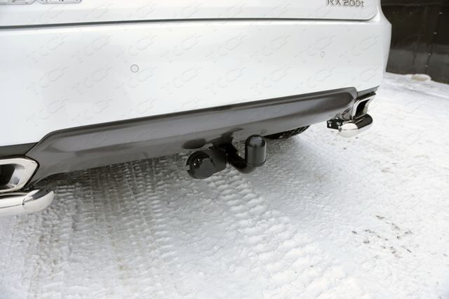 Фаркоп ТСС оцинкованный для Lexus RX200t Sport 2015-2022. Артикул TCU00067