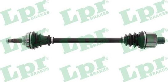 Полуось (привод в сборе, приводной вал) LPR. Артикул DS52057