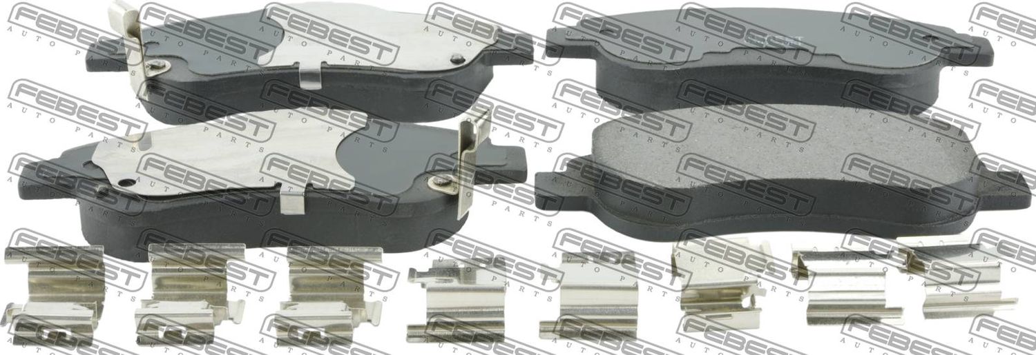 Тормозные колодки Febest. Артикул 0301-REF