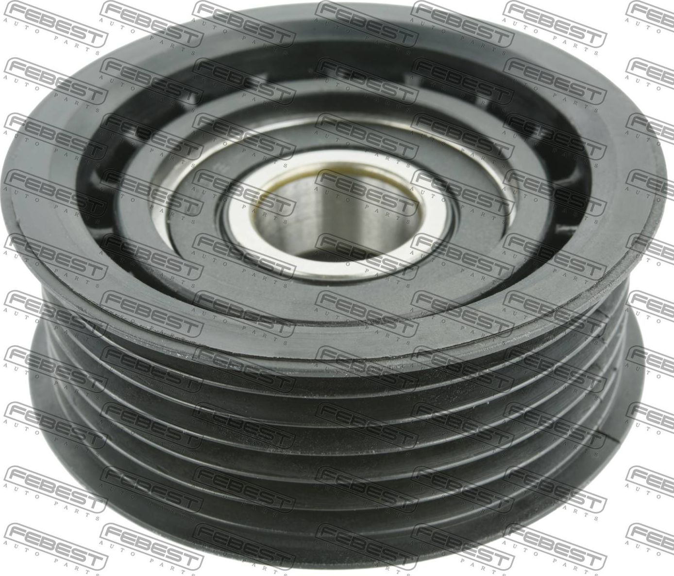 Натяжной ролик (натяжитель) приводного поликлинового ремня Febest. Артикул 2187-CA2