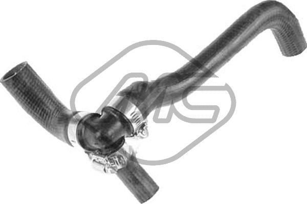 Патрубок радиатора (системы охлаждения) Metalcaucho. Артикул 08394