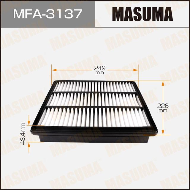 Воздушный фильтр Masuma. Артикул MFA-3137