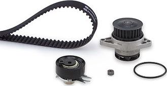 Помпа (водяной насос) с комплектом ремня ГРМ Gates PowerGrip® для SEAT Ibiza II 1993-2002. Артикул KP15428XS
