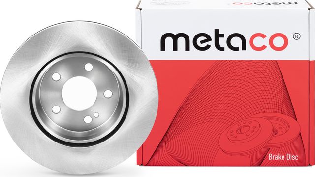 Диск тормозной задний (Metaco). Артикул 3060307