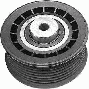 Направляющий (ведущий) ролик приводного поликлинового ремня Lemforder. Артикул 12499 01