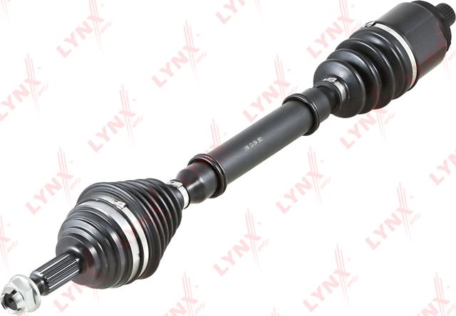 Полуось (привод в сборе, приводной вал) LYNXauto передняя левая для Dacia Logan II 2007-2013. Артикул CD-1354