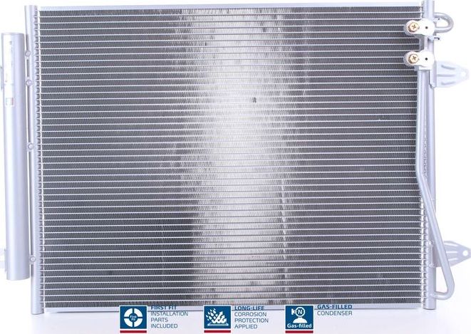 Радиатор кондиционера (конденсатор) Nissens (алюминий). Артикул 94832