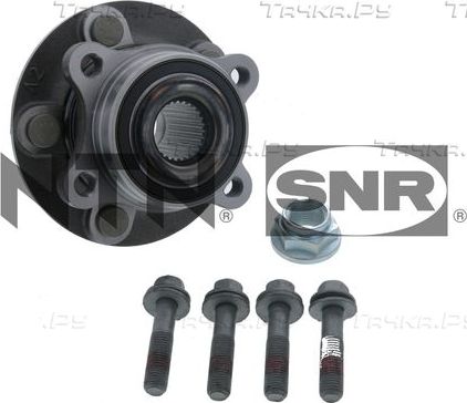 Ступица колеса с интегрированным подшипником NTN / SNR передняя для Ford Mondeo V 2014-2026. Артикул R152.103