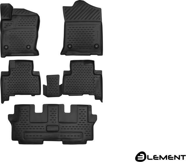 Коврики 3D Element для салона Haval H9 2015-2026. Артикул ELEMENT3D9903210k