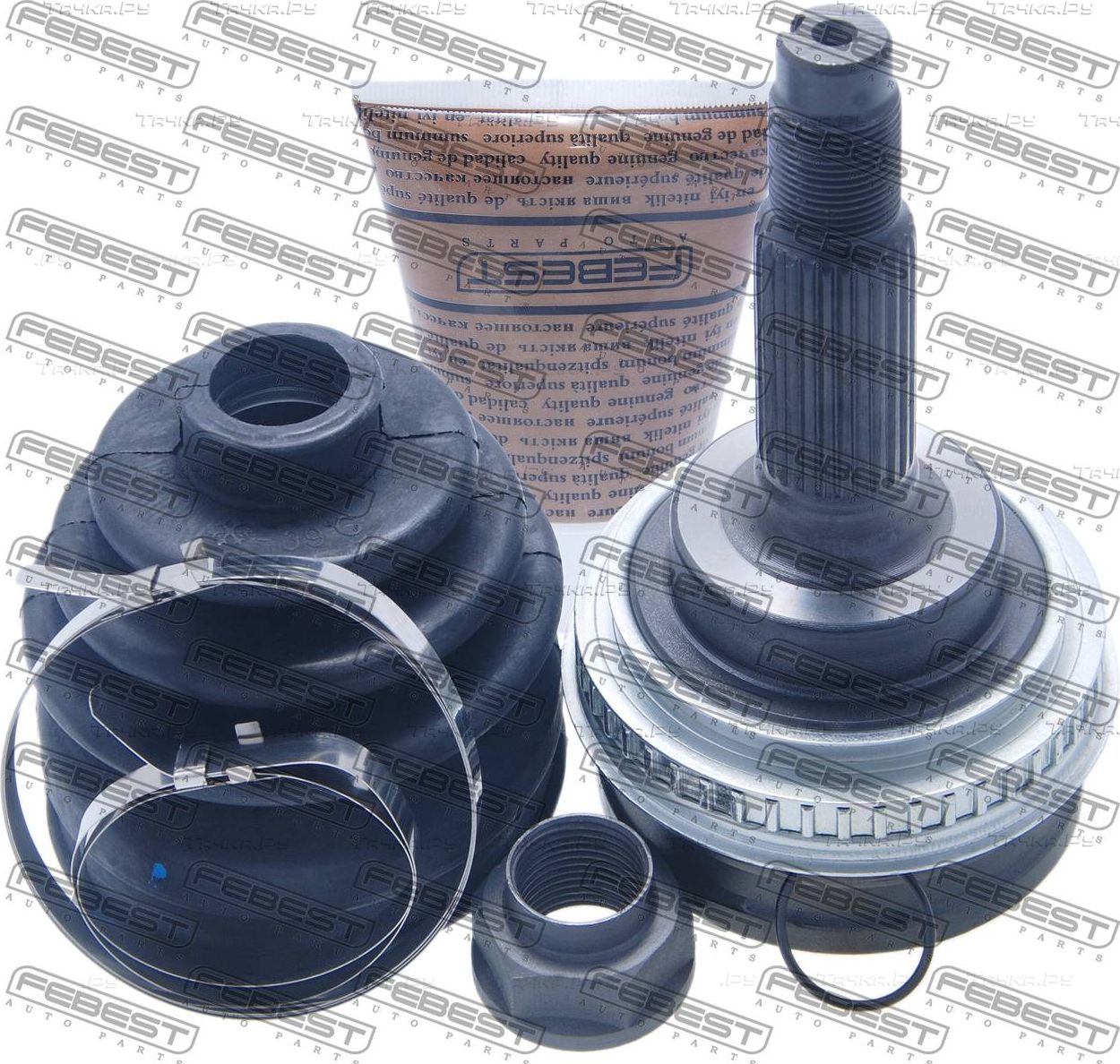 Шрус наружный (граната) Febest передний для Toyota RAV4 II (XA20) 2000-2005. Артикул 0110-010A48