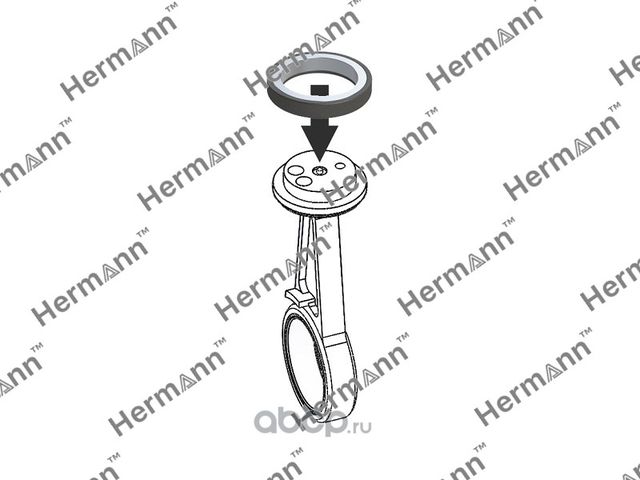 РЕМКОМПЛЕКТ ДЛЯ КОМПРЕССОРА ПНЕВМОПОДВЕСКИ WABCO (Hermann). Артикул HR2123200104