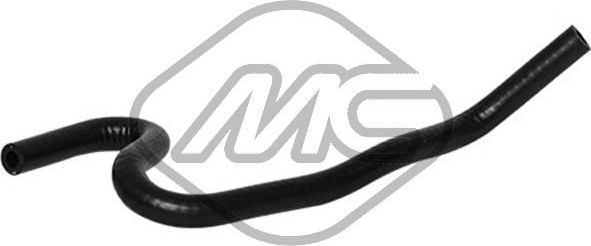 Патрубок радиатора (системы охлаждения) Metalcaucho. Артикул 07438