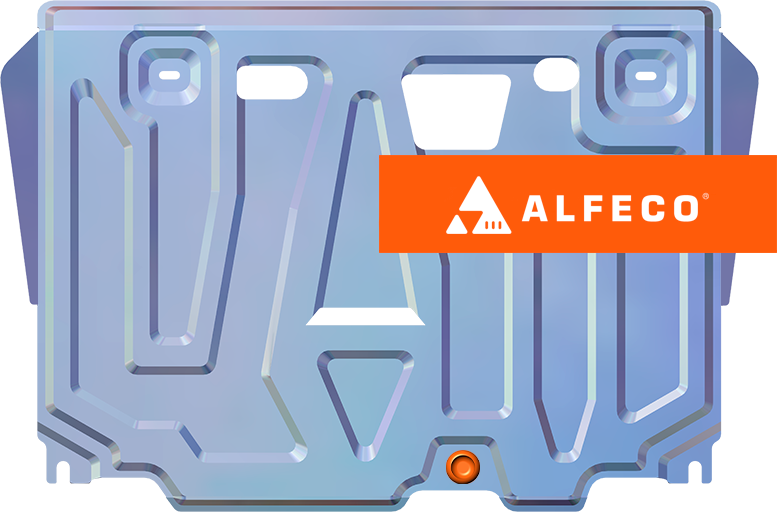 Защита алюминиевая Alfeco для картера и КПП Toyota Prius III (XW30) 2009-2015. Артикул ALF.24.750al