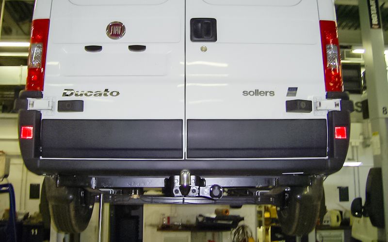 Фаркоп Baltex для Fiat Ducato 230 1994-2006. Фланцевое крепление. Артикул 07160621