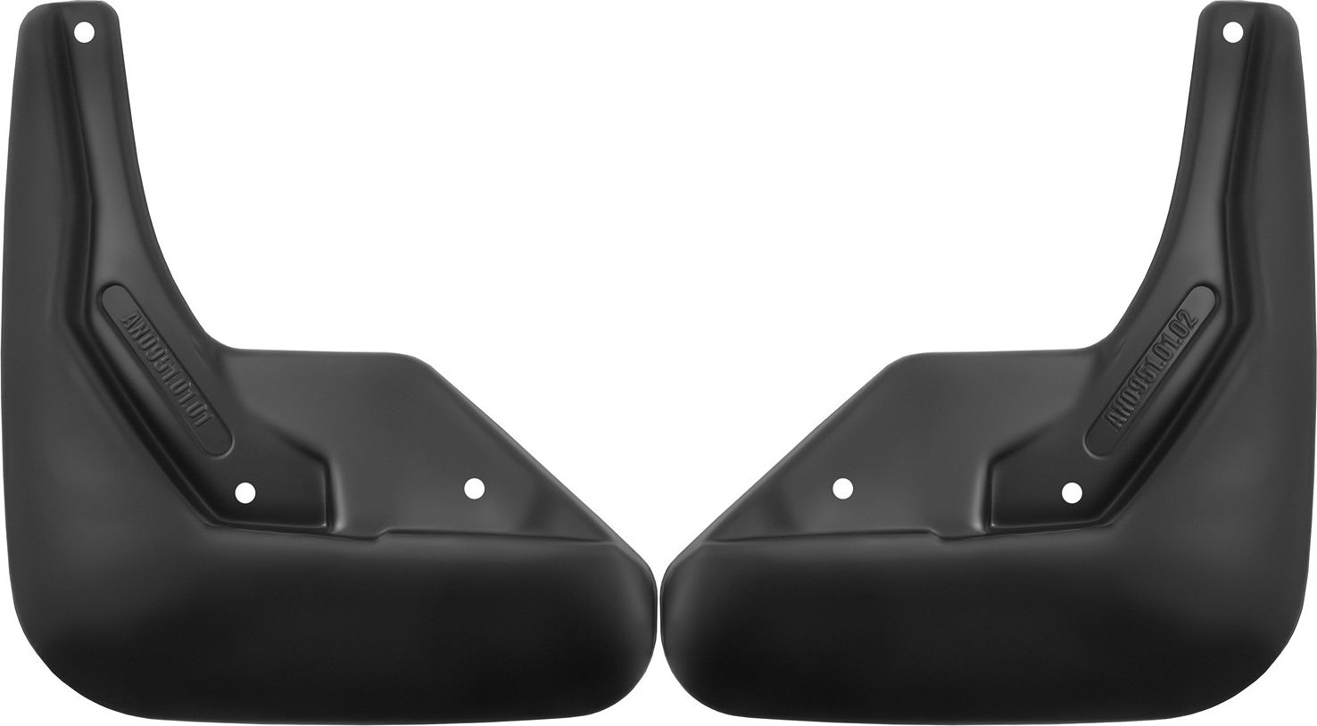 Брызговики REIN Стандарт передняя пара для Geely Cityray 2024-2026. Артикул REIN.A71502.F3