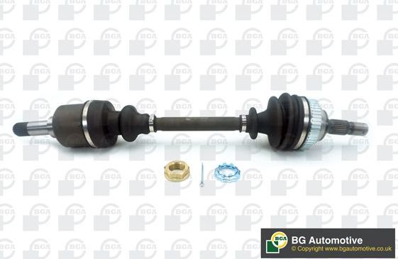 Полуось (привод в сборе, приводной вал) BGA. Артикул DS1425L