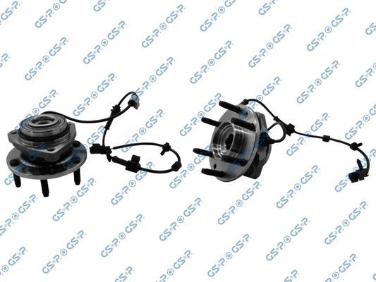 Ступица колеса с интегрированным подшипником GSP передняя правая/левая для Saab 9-7X 2004-2012. Артикул 9327027