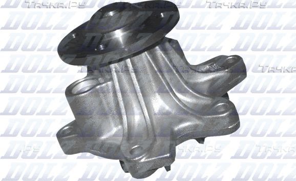 Помпа (водяной насос) Dolz для Toyota Yaris II 2005-2012. Артикул T227