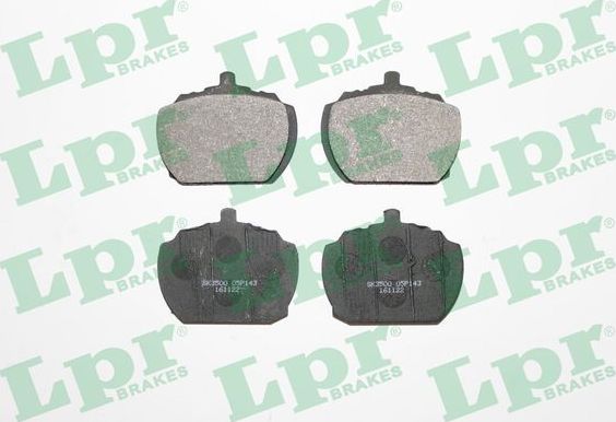 Тормозные колодки LPR. Артикул 05P143