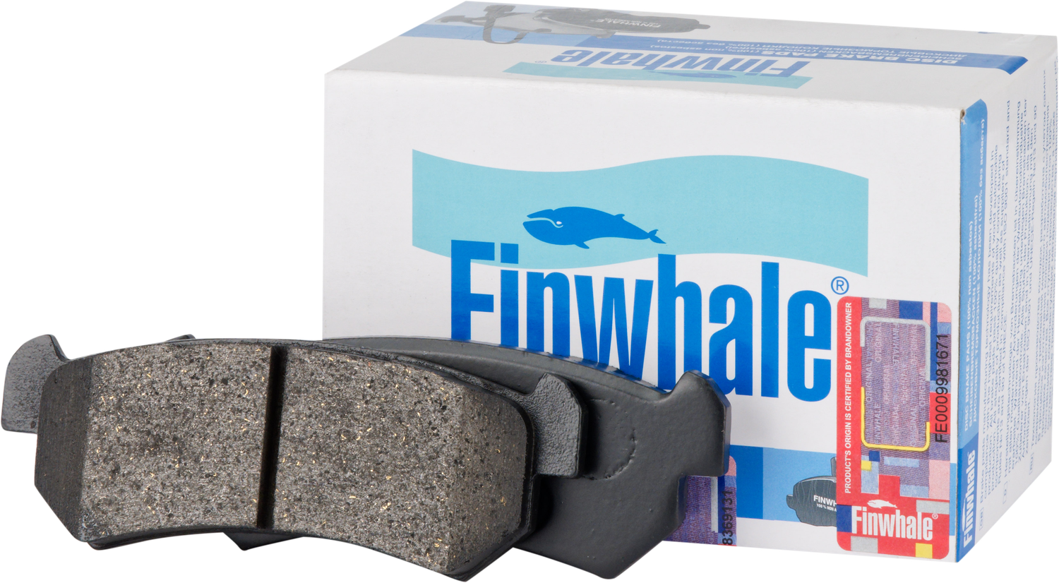 Тормозные колодки Finwhale. Артикул V1008