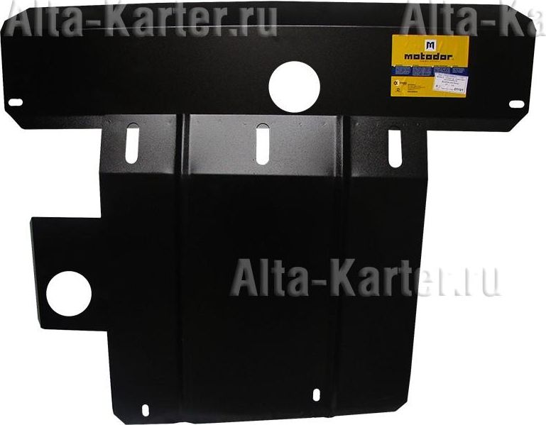 Защита Мотодор для картера, КПП Mazda 323 BJ Forte 1998-2003. Артикул 01101