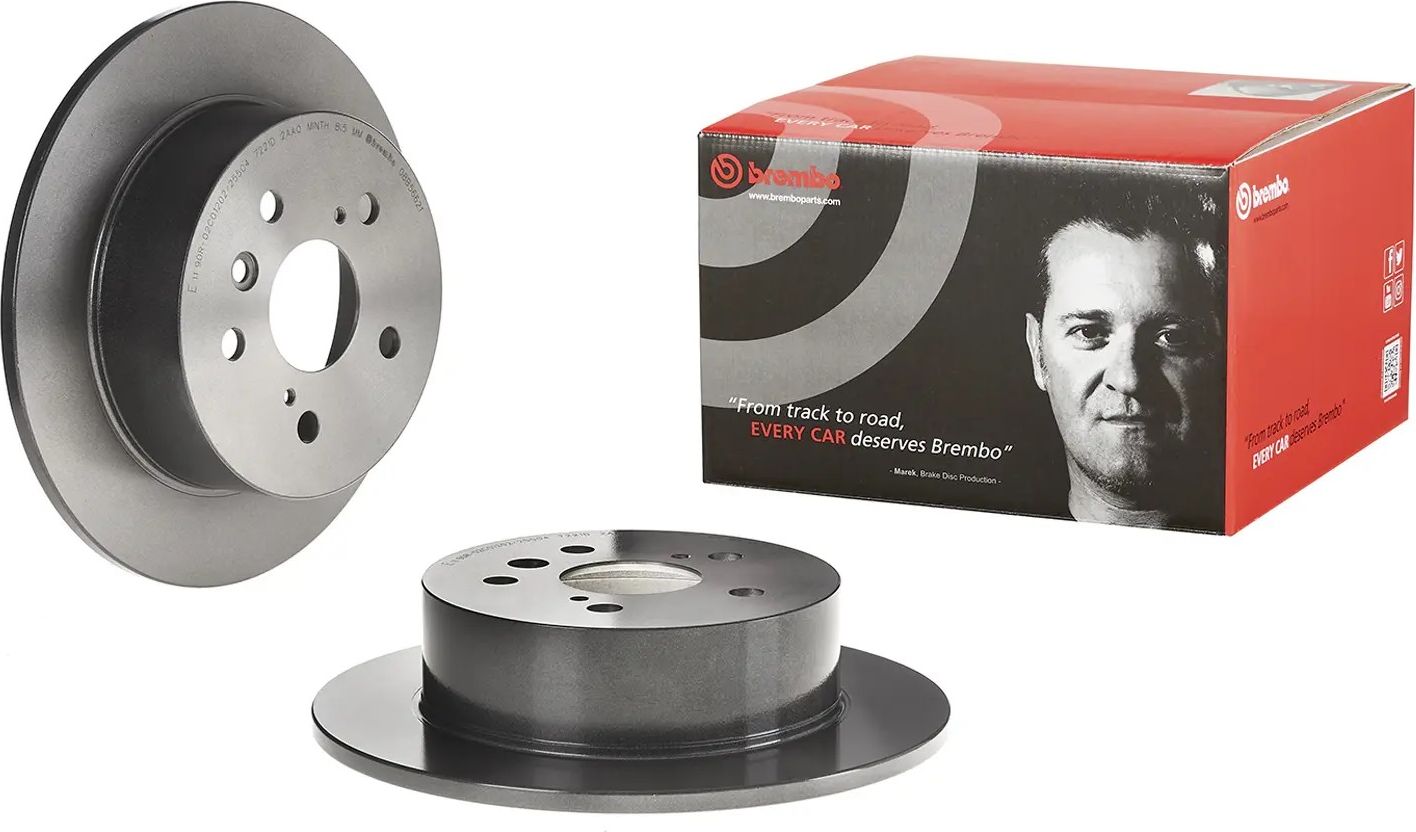 Тормозной диск Brembo PRIME LINE - UV Coated. Артикул 08.B566.21