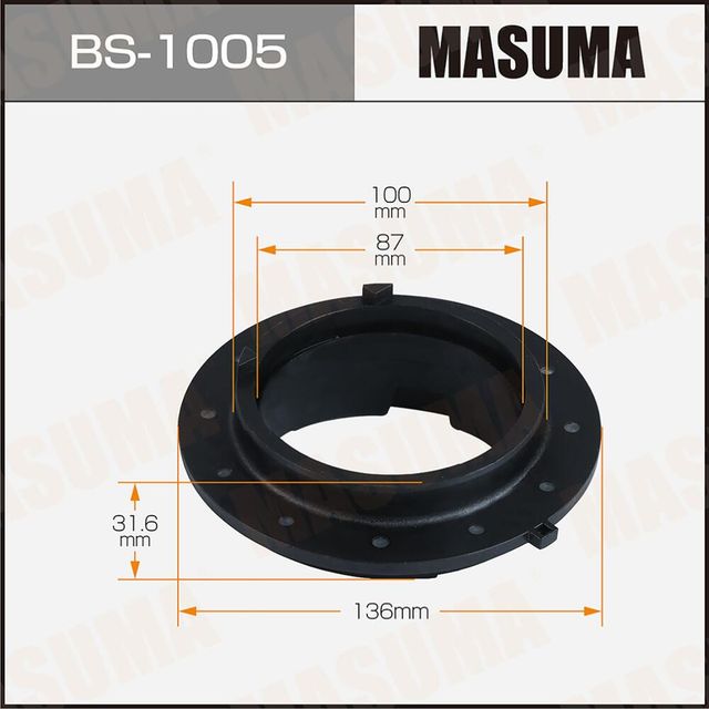 Подшипник опоры амортизатора MASUMA TOYOTA C-HR / NGX10 front. Артикул BS1005
