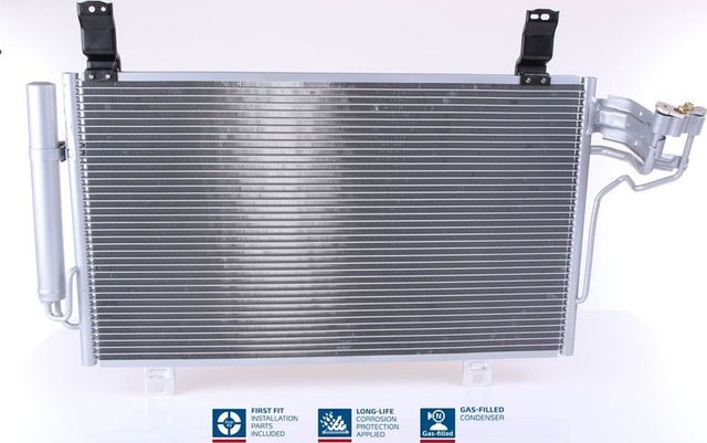 Радиатор кондиционера (конденсатор) Nissens (алюминий) для Mazda CX-5 II 2017-2026. Артикул 940327