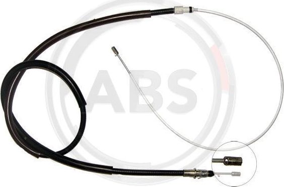 Трос ручника (тросик ручного тормоза) ABS. Артикул K16796