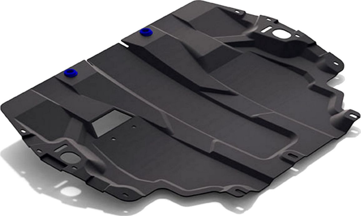 Защита Rival для картера и КПП Volkswagen Caddy IV (без Webasto) 2015-2020. Артикул 111.5855.1