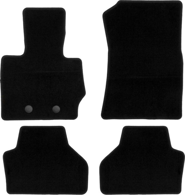 Коврики Klever Econom для салона BMW X4 F26 4WD 2014-2017. Артикул KLEVER01054101200k