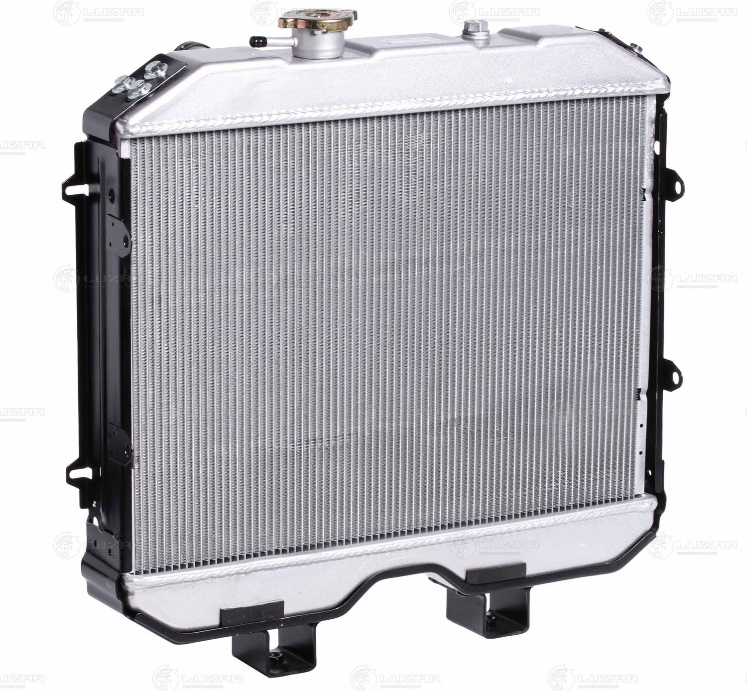 Радиатор охлаждения двигателя Luzar для УАЗ Буханка (452) 1977-2026. Артикул LRc 03608